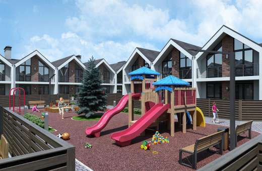 Коттеджный городок Scandi House под Киевом. Ирпень