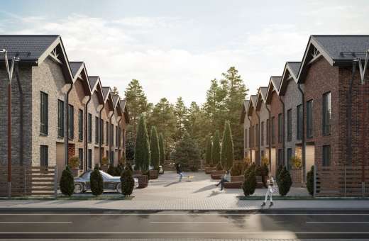Купить Таунхаус Nekrasov townhouse Буча. Продажа домов в таунхаусах
