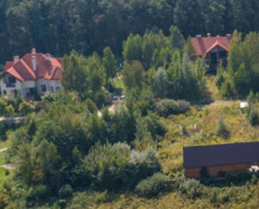 Коттеджный городок Forest Villas под Киевом. Стоянка