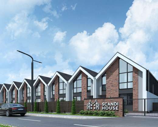 Коттеджный городок Scandi House под Киевом. Ирпень