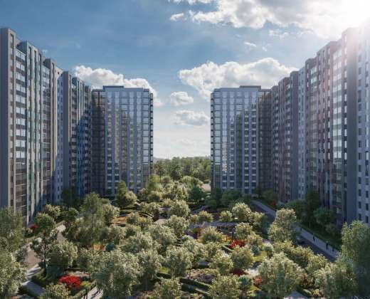 Купить квартиру в ЖК Місто Квітів Парковий квартал Киев Новостройки. Продажа недвижимости агентство Дом Всем