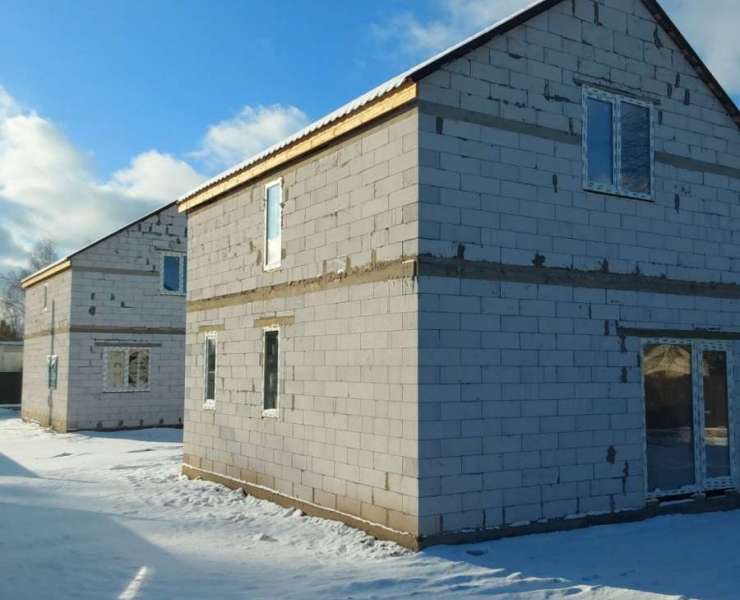 Продажа новый дом на 3 комнаты с участоком 2,5 сотки по цене квартиры. Агентство недвижимости