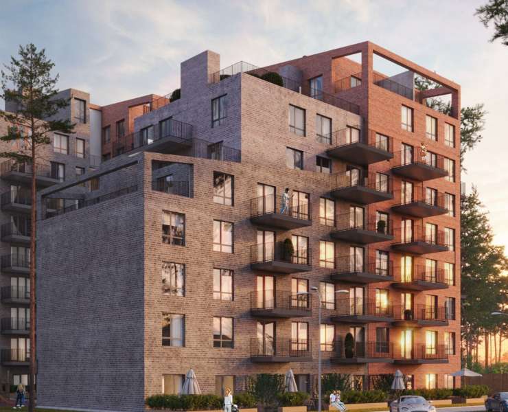Продажа 1 однокомнатная квартира с террасой в ЖК Ютландия-2 Ирпень. Агентство недвижимости