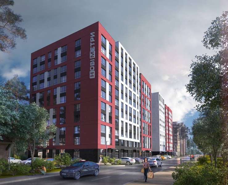 Продажа 1 однокомнатная квартира ЖК Новые Метры п27 центральная часть Ирпень. Агентство недвижимости