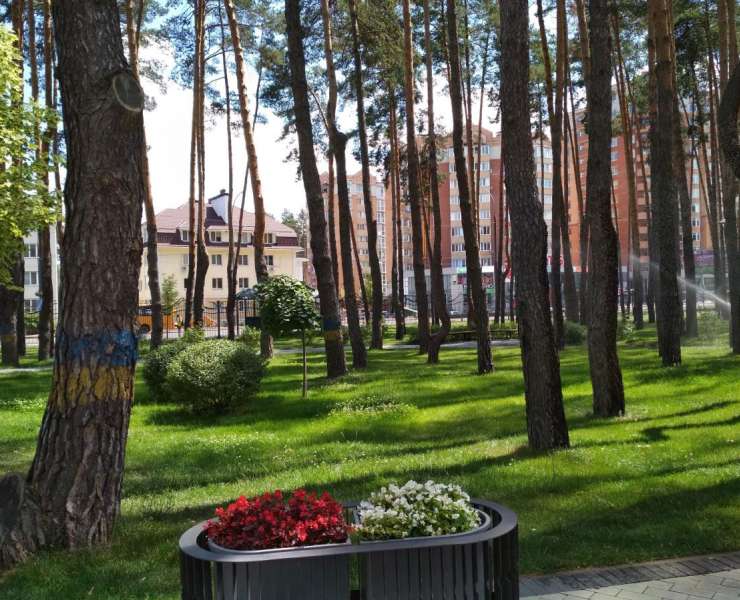 Продажа 1 однокомнатная квартира на цокольном этаже в районе Центрального парка улица Чехова Ирпень. Агентство недвижимости
